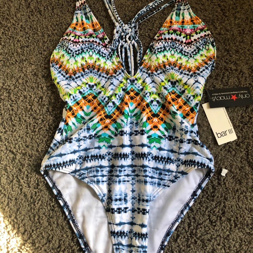 NWT Bar III one piece swimsuit